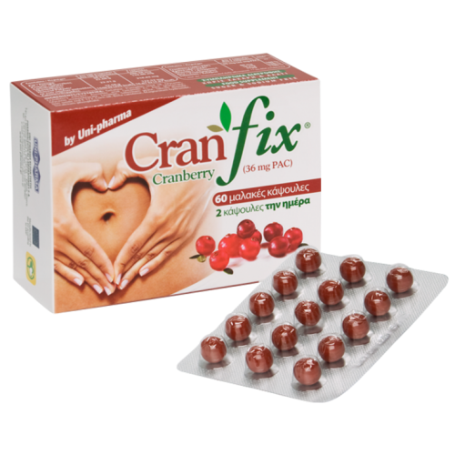 UNI-PHARMA CRAN FIX 36mg 60CAPS