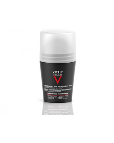 VICHY HOMME ROLL ON 72h ΕΝΤΟΝΗ ΕΦΙΔΡΩΣΗ 50ML