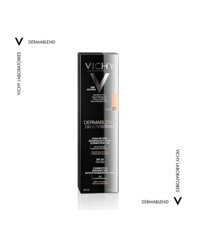 VICHY DERMABLEND 3D CORRECTION MAKE UP No 25 NUDE 30ml