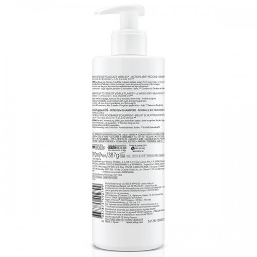 VICHY DERCOS ANTI-DANDRUFF ΑΝΤΙΠΙΤΥΡΙΔΙΚΟ ΣΑΜΠΟΥΑΝ ΓΙΑ ΞΗΡΑ ΜΑΛΛΙΑ 390ml