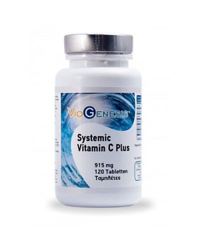 VIOGENESIS SYSTEMIC VITAMIN C PLUS 120TABS