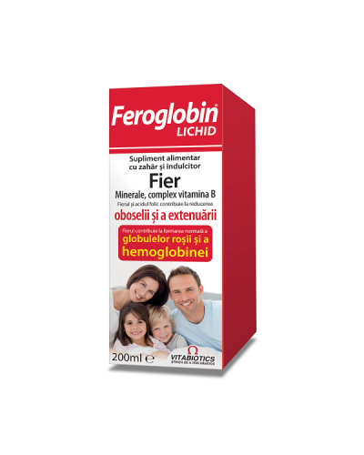 VITABIOTICS FEROGLOBIN LIQUID 200ML