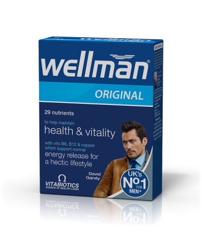 VITABIOTICS WELLMAN ORIGINAL 30TABS