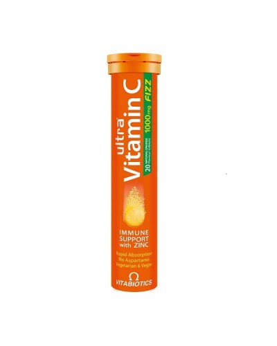 VITABIOTICS ULTRA VITAMIN C FIZZ 1.000mg 20 EFF. TABS