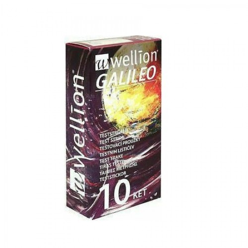 WELLION GALILEO 10 ΤΑΙΝΙΕΣ ΜΕΤΡΗΣΗΣ ΚΕΤΟΝΗΣ 