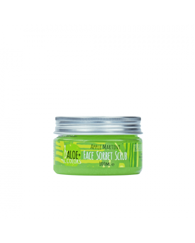 ALOE+COLORS Face Sorbet Scrub Apple Martini 100ml