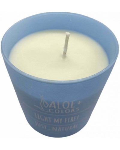 ALOE+COLORS Soy Candle Just Natural 220grml