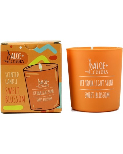 ALOE+COLORS Soy Candle Sweet Blossom 220grml