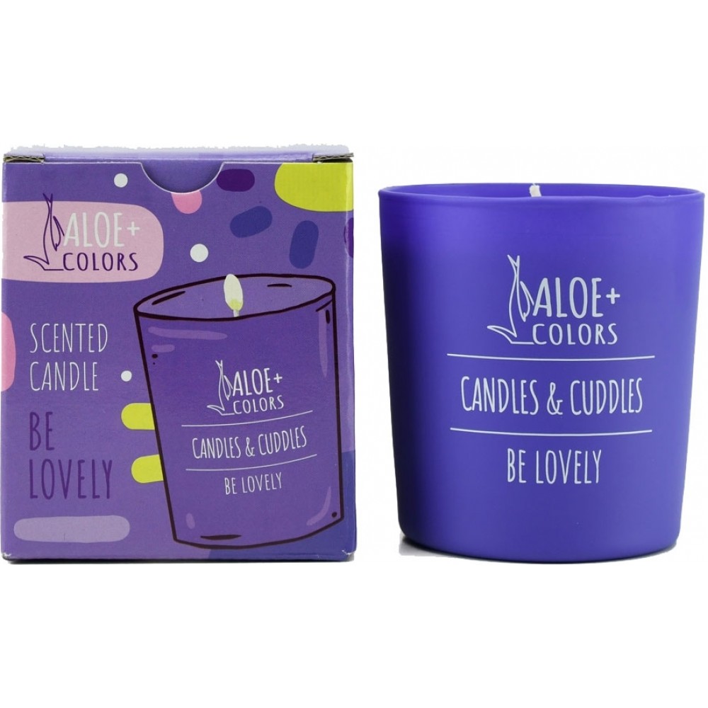 ALOE+COLORS Soy Candle Be Lovely 220grml