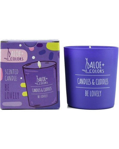 ALOE+COLORS Soy Candle Be Lovely 220grml