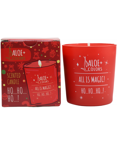 ALOE+COLORS Soy Candle Ho Ho Ho 220grml