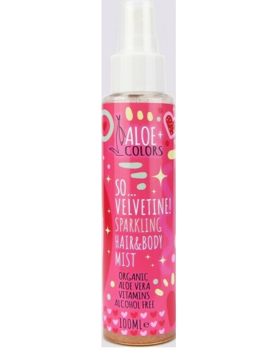 ALOE+COLORS Sparkling Hair & Body Mist So Velvetine 100ml