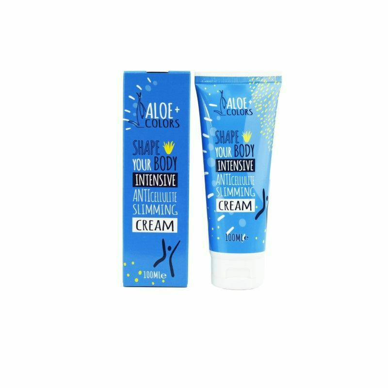 ALOE+COLORS SHAPE YOUR BODY INTENSIVE ANTI-CELLULITE SLIMMING CREAM 100ML ALOE+COLORS SHAPE YOUR BODY INTENSIVE ANTI-CELLULITE SLIMMING CREAM 100ML