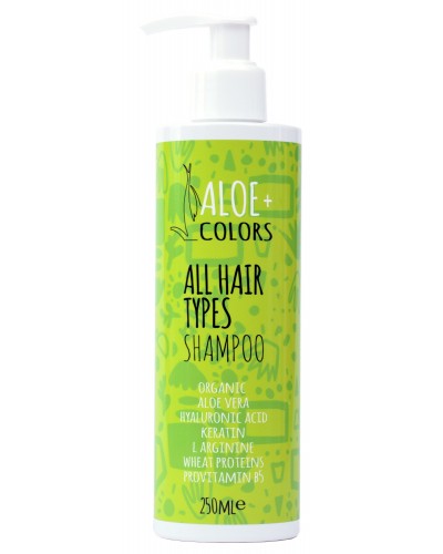 ALOE+COLORS Hair Shampoo All Hair Types 250ml