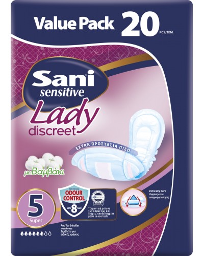 SANI LADY SUPER SENSITIVE 20 TEM
