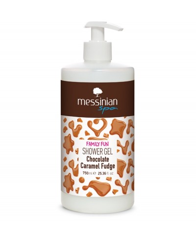 MESSINIAN SPA Shower Gel Chocolate-Caramel Fudge 750ml