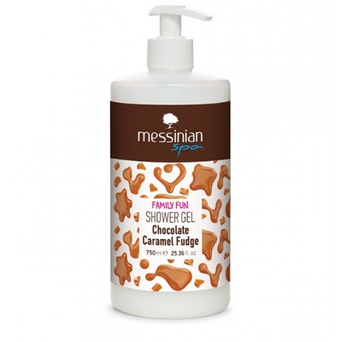 MESSINIAN SPA Shower Gel Chocolate-Caramel Fudge 750ml