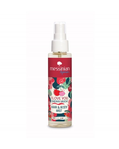 MESSINIAN SPA Hair & Body Mist I Love You Cherry Much 100ml MESSINIAN SPA Hair & Body Mist I Love You Cherry Much 100ml