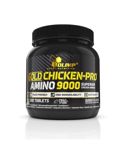 OLIMP GOLD CHICKEN PRO AMINO 9000 300tabs