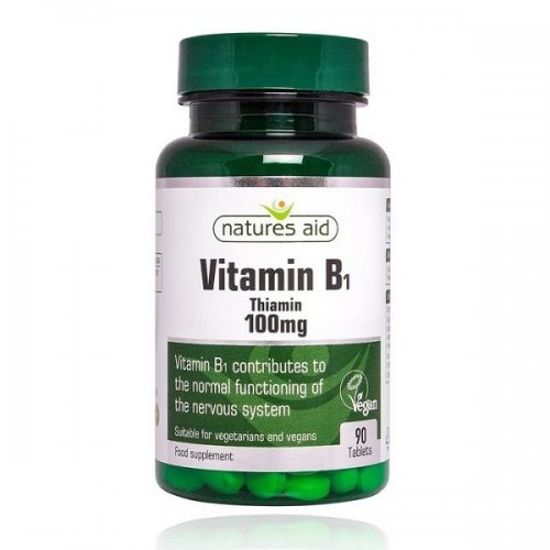 NATURES AID VITAMIN B1 100mg 90 TABS