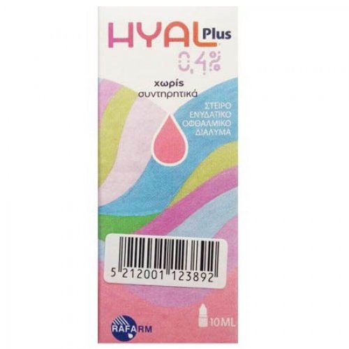 HYAL 0,4% PLUS DROPS 10ML