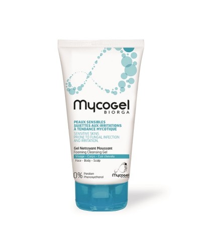 BIORGA MYCOGEL GEL NETTOYANT MOUSSANT 150ml
