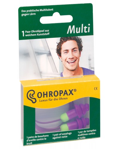 ΩΤΟΑΣΠΙΔΕΣ ΒΙΔΩΤΕΣ MULTI OHROPAX 1 ΖΕΥΓΟΣ