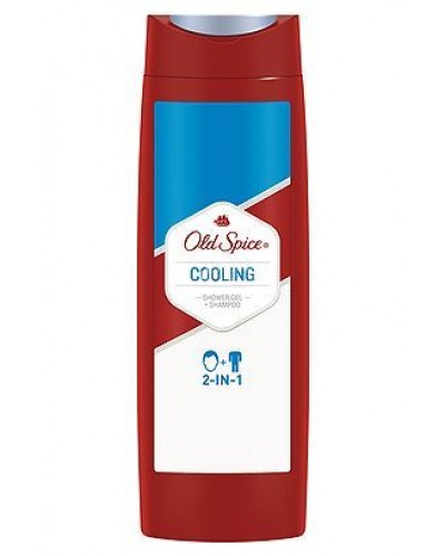 OLD SPICE SHOWER GEL COOLING SHOWER GEL & SHAMPOO 400ML