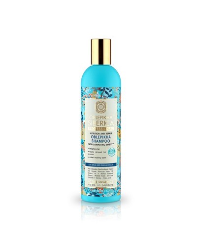 NATURA SIBERICA OBLEPIKHA SHAMPOO FOR WEAK & DAMAGED HAIR 400ML