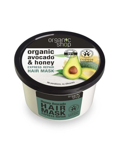 ORGANIC SHOP AVOCADO AND HONEY 250ML