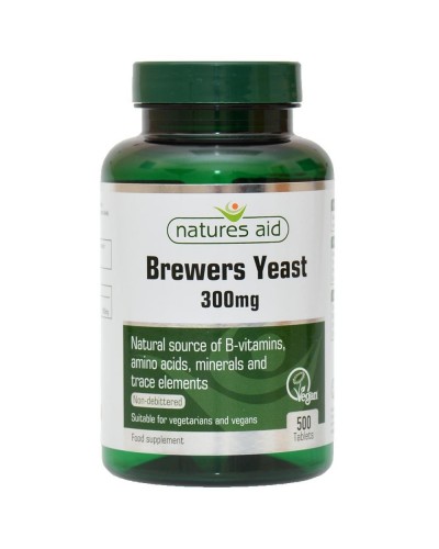 NATURES AID BREWER'S YEAST 300mg 500tabs