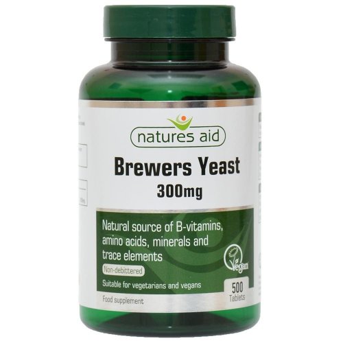 NATURES AID BREWER'S YEAST 300mg 500tabs