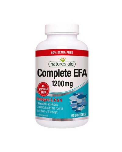 NATURES AID COMPLETE EFA (OMEGA 3,6   9) 135 TABS