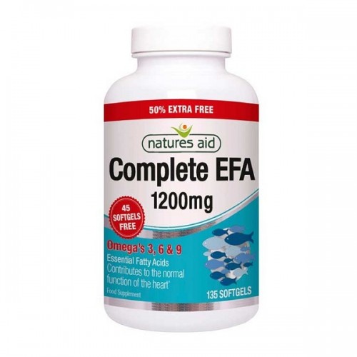 NATURES AID COMPLETE EFA (OMEGA 3,6   9) 135 TABS