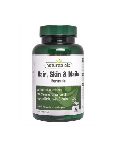 NATURES AID HAIR, SKIN AND NAILS FORMULA 90 TABS