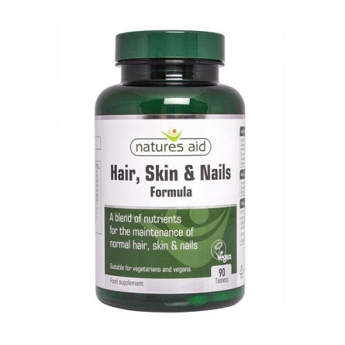 NATURES AID HAIR, SKIN AND NAILS FORMULA 90 TABS