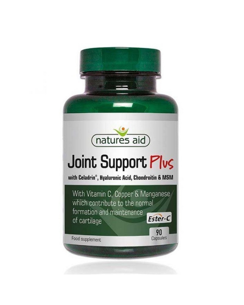NATURES AID JOINT SUPPORT PLUS WITH CELADRIN, HYALURONIC ACID, ROSEHIP AND ESTER-C 90 VCAPS