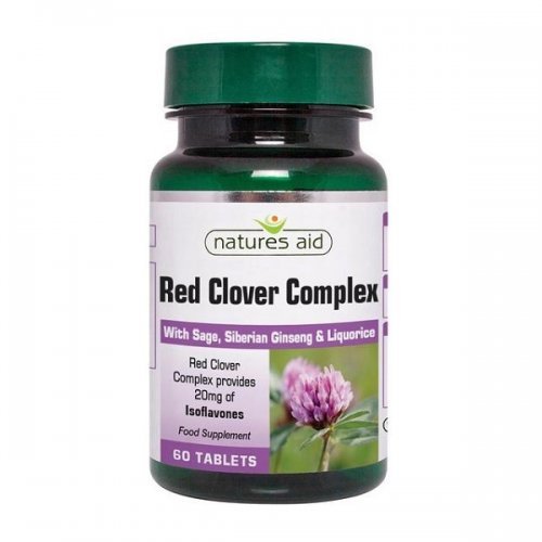 NATURES AID RED CLOVER COMPLEX 60 TABS