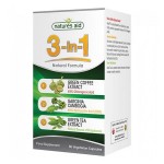 NATURES AID 3-IN-1 NATURAL FORMULA WITH GREEN COFFEE (SVETOL®), GARCINIA CAMBOGIA & GREEN TEA 60 VCAPS