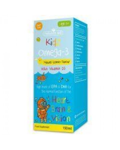 NATURES AID KIDZ OMEGA-3 EPA & DHA (6 - 12 YEARS) 150ML