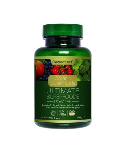NATURES AID ULTIMATE SUPERFOODS POWDER 150G