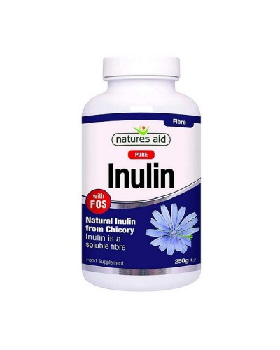 NATURES AID INULIN (FROM CHICORY) POWDER 250 G