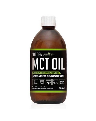 NATURES AID MCT OIL 100% 500 ML