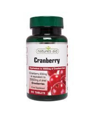 NATURES AID CRANBERRY 200mg (5000MG EQUIV) 90 TABS