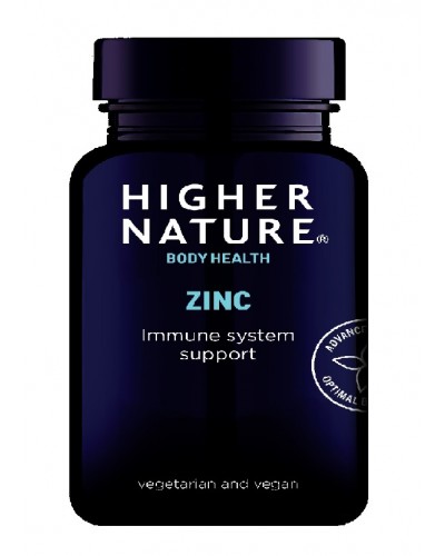 HIGHER NATURE ZINC 20mg WITH COPPER90T