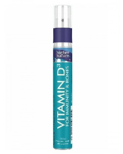 HIGHER NATURE ADULTS VIT D3 SPRAY(1250IU)13,5ML