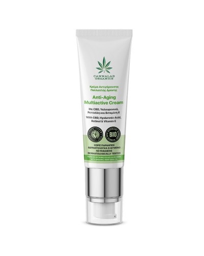 CANNALAB ORGANIC ΚΡΕΜΑ ΑΝΤΙΓΗΡΑΝΣΗΣ ΠΟΛΛΑΠΛΗΣ ΔΡΑΣΗΣ 45ML