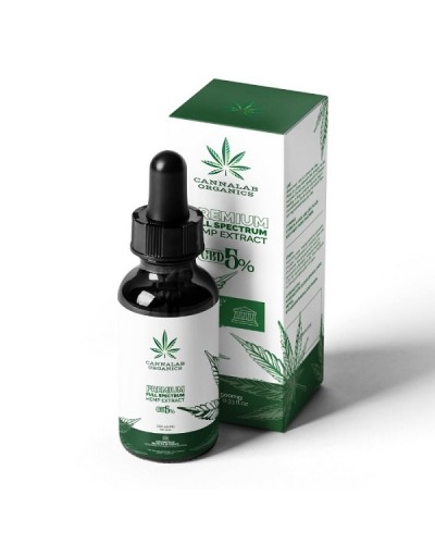 CANNALAB ORGANIC FULL SPECTRUM 5% CBD 10ML