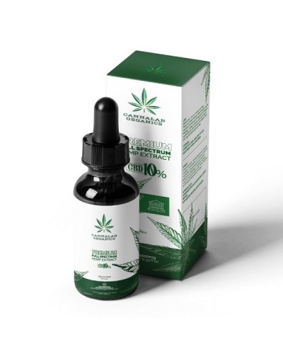 CANNALAB ORGANIC FULL SPECTRUM 10% CBD 10ML