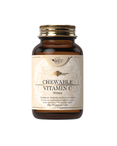 SKY PREMIUM LIFE CHEWABLE VITAMIN C 500MG 60CHEWABLE TABS